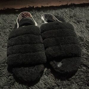 UGG slides Size:8.5 Black
